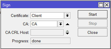 مراحل ساخت Client Certificate 