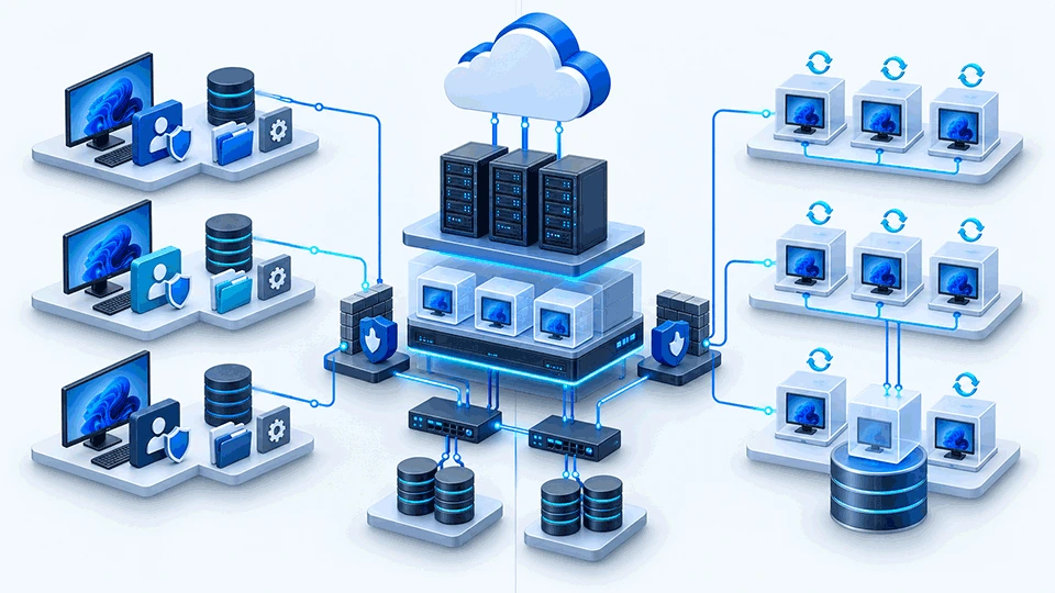 تفاوت Persistent و Non-Persistent VDI؛ مقایسه دسکتاپ اختصاصی و دسکتاپ اشتراکی